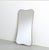 Monumental Mid-Century Italian mirror in brass and glass, made in the 50s in the style of Pietro Chiesa (Fontana Arte) An...