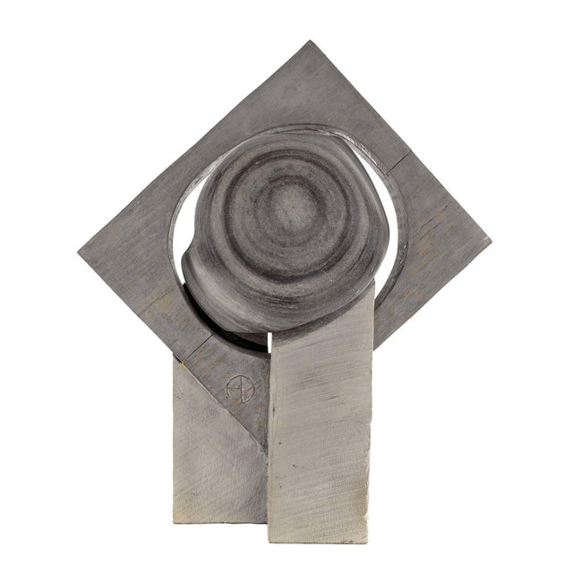 Adolph Dioda Adolph Dioda, Abstract Minimalist Geometric Sculpture For Sale - Image 4 of 7
