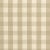Contemporary Schumacher Camden Cotton Check Fabric in Beige For Sale - Image 3 of 3