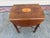 Baker Furniture Company Baker Furniture Chippendale Style Mahogany Marquette Inlaid Drop Leaf Table. Pembroke Table For Sale - Image 4 of 12