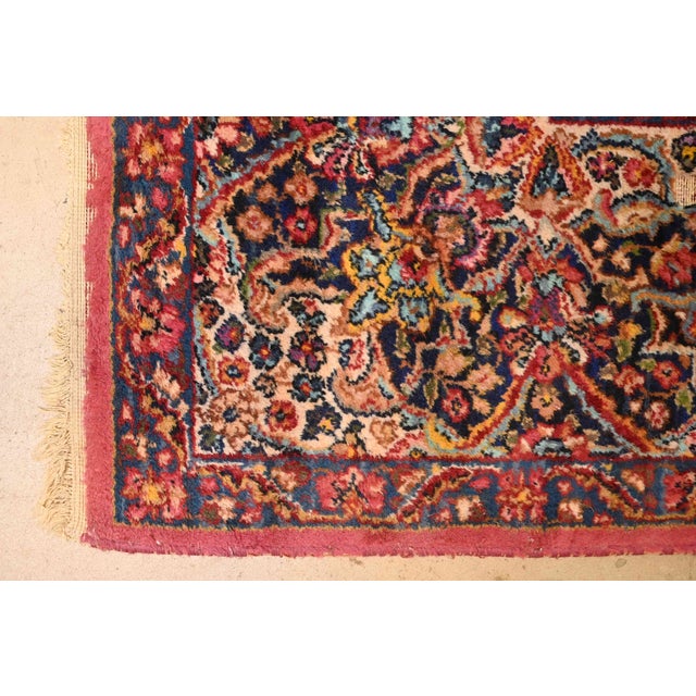 Karastan Kirman Room Size Wool Rug, Circa 1940s For Sale - Image 4 of 11