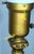 Vintage Neoclassical Rembrandt Brass & Onyx Torchiere Table Lamp For Sale - Image 9 of 11