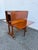 Early 20th Century George III Style Mahogany Two-Tier Drop-Leaf Portable Serving Tea Table For Sale - Image 9 of 16