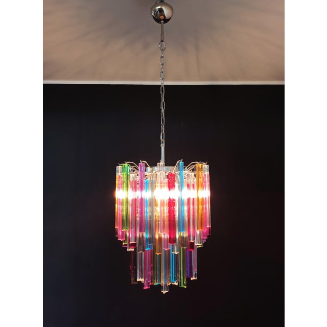 Vintage Murano Chandelier, 1990s For Sale - Image 4 of 18