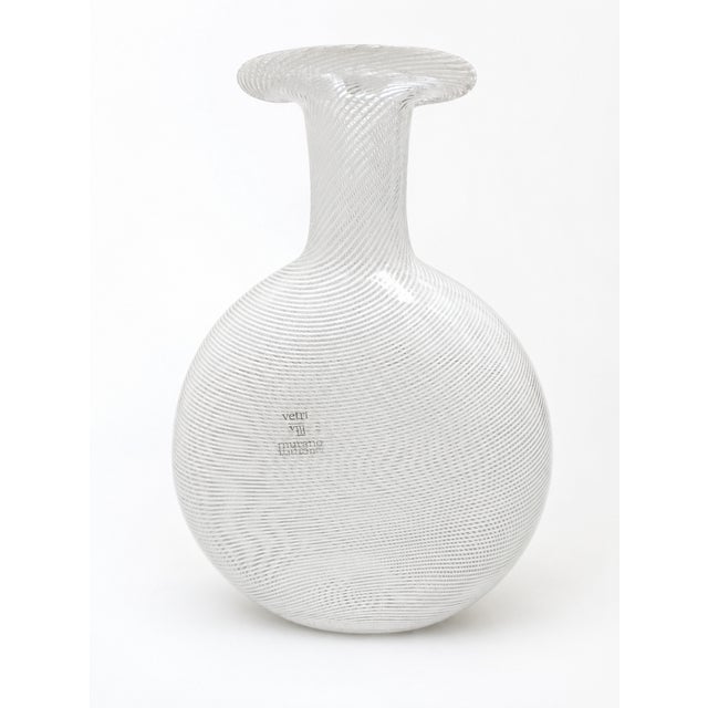 Glass Mid-Century Modern Glass Pocket Vase by Vetreria Artigiana Bibierre, 1970s For Sale - Image 7 of 7