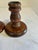 Rustic Turned Wood Candlestick Holders, Pair For Sale In Oklahoma City - Image 6 of 7