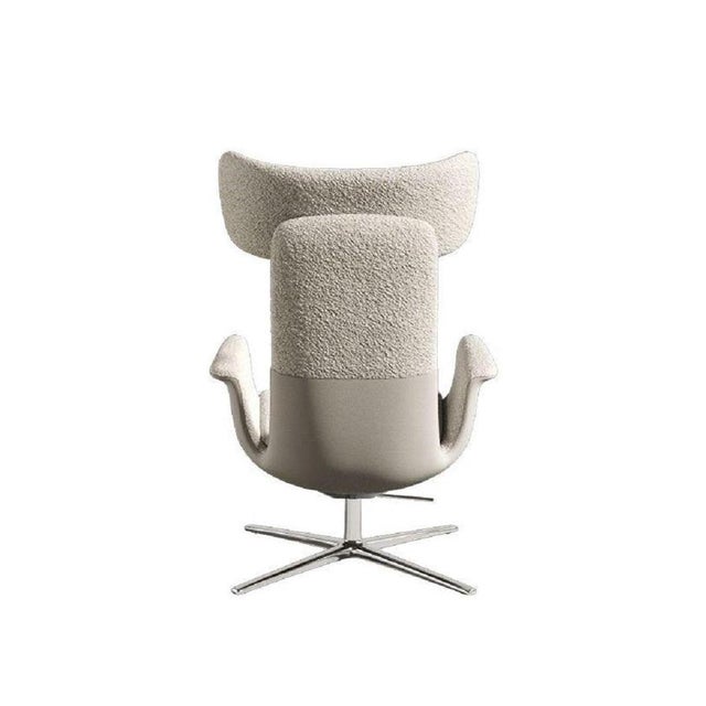 Odyssey Swivel Chain with Headrest in White by Eugeni Quitllet for BD Barcelona, 2022 For Sale - Image 3 of 6