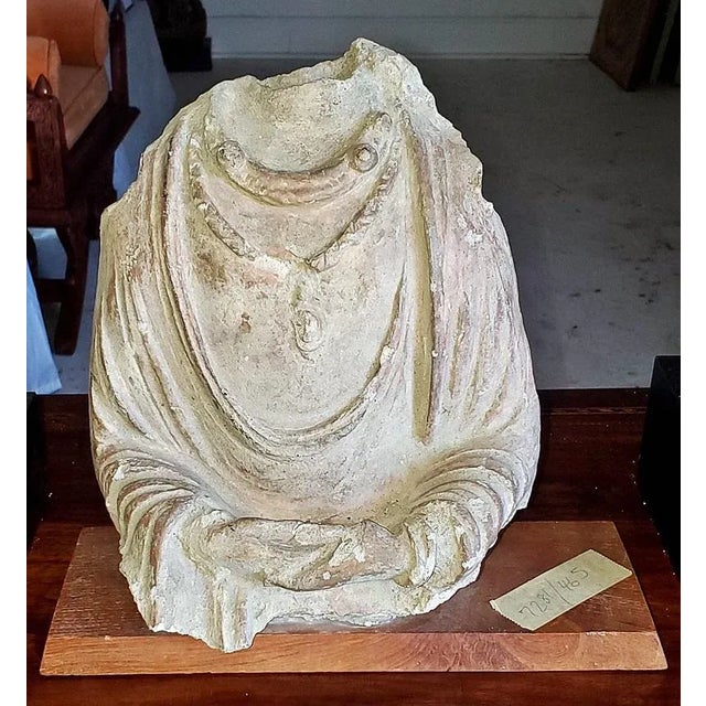 A Stucco Torso of the Buddha, Gandhara, 4th-5th Century For Sale In Dallas - Image 6 of 9