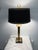 Traditional Paul Hanson Nyc Brass Empire Lamp For Sale - Image 3 of 12