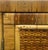 Vintage Coastal Woven and Rattan Wrapped Cabinet With Wood Trim For Sale In Miami - Image 6 of 8