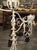 Large Antique French Wrought Iron Château Fireplace Landier Screen, Circa 1890 For Sale - Image 4 of 18