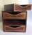 Antique c.p. Leathercraft 3 Drawer File Organizer For Sale - Image 9 of 11
