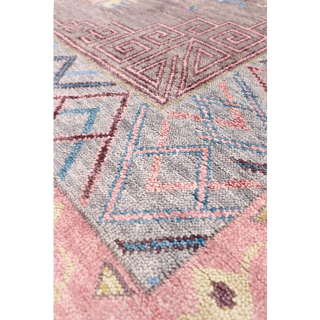 Traditional Pasargad Home Khotan Grey Wool Area Rug-10' 1'' X 14' 0'' For Sale - Image 3 of 6
