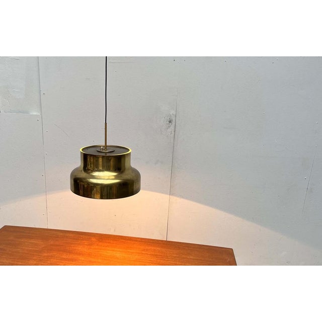 Mid-Century Modern Brass Bumling Pendant Lamp by Anders Pehrson for Ateljé Lyktan, 1960s For Sale - Image 18 of 18