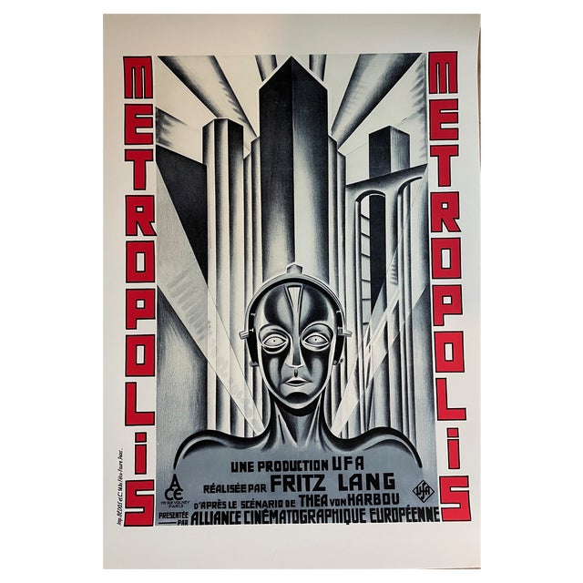 Heinz Schulz-Neudamm, Metropolis, 1927 / 2017, Print For Sale