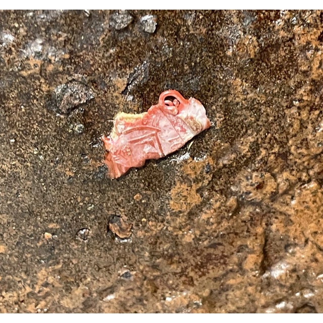 Antique Handmade Chinese Ming Dynasty Pottery Terracotta Green Glaze Wine Jug For Sale - Image 14 of 16