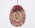 This rustic/romantic-style Christmas ornament has been handcrafted and hand-painted. The materials used in its creation...
