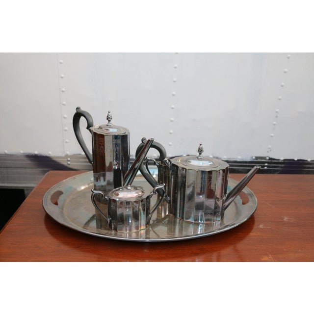 Silver Smith Tea Set For Sale - Image 9 of 9