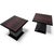 Mid-Century Modern Space Age Rosewood and Acrylic Coffee Table Set, 1960s, Set of 3 For Sale - Image 6 of 10