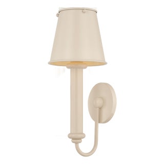 Mitzi Yara 6.5 in. 1 Light Wall Sconce in Soft Bisque Finish For Sale
