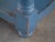 Rustic Stonegate Solid Wood End Table - Blue For Sale - Image 3 of 3