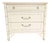Vintage Thomasville Allegro Faux Bamboo 3-Drawer Chest With Fretwork, Original Finish For Sale