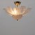 Murano Glass Ceiling Light with White Glass Flower-Shaped Petals, 2000 For Sale - Image 4 of 9
