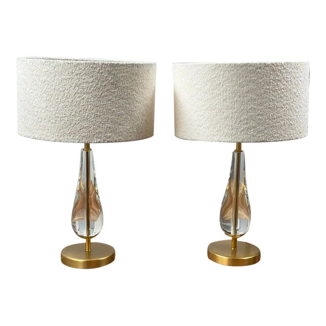 Modern Eichholtz Stilla Table Lamps, Pair For Sale