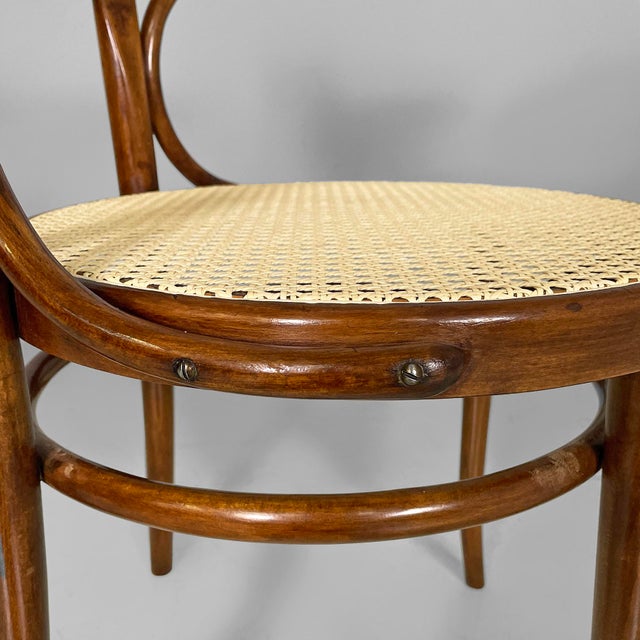 Mid-Century Modern Italian Chairs in Wood and Straw, 1950s, Set of 2 For Sale - Image 14 of 18