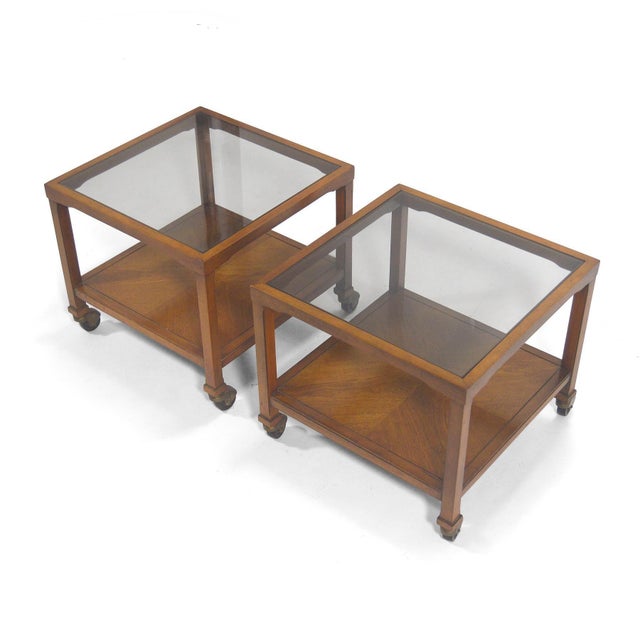 Drexel Pair of Drexel "Et Cetera" Side Tables For Sale - Image 4 of 10