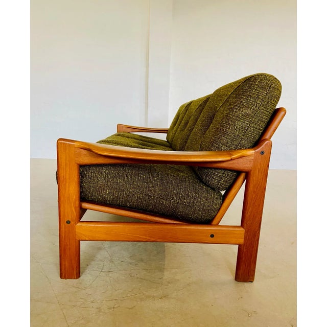 Vintage Danish Three-Seater Sofa by Arne Wahl Iversen, 1960s For Sale - Image 11 of 18