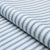 Schumacher SAMPLE - Schumacher X Mark D. Sikes Birdie Ticking Stripe Fabric In Indigo For Sale - Image 4 of 4