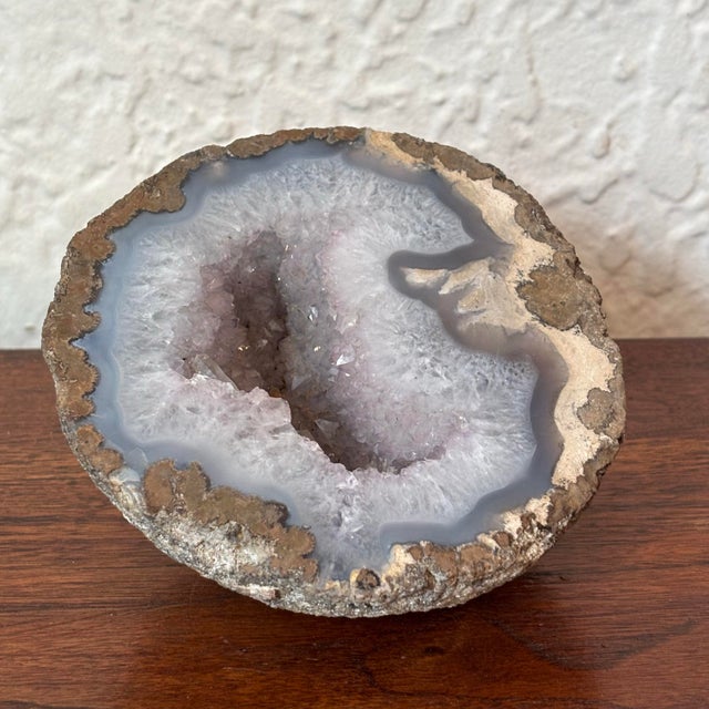 1970s Late 20th Century Natural Agate Geode Rock For Sale - Image 5 of 7