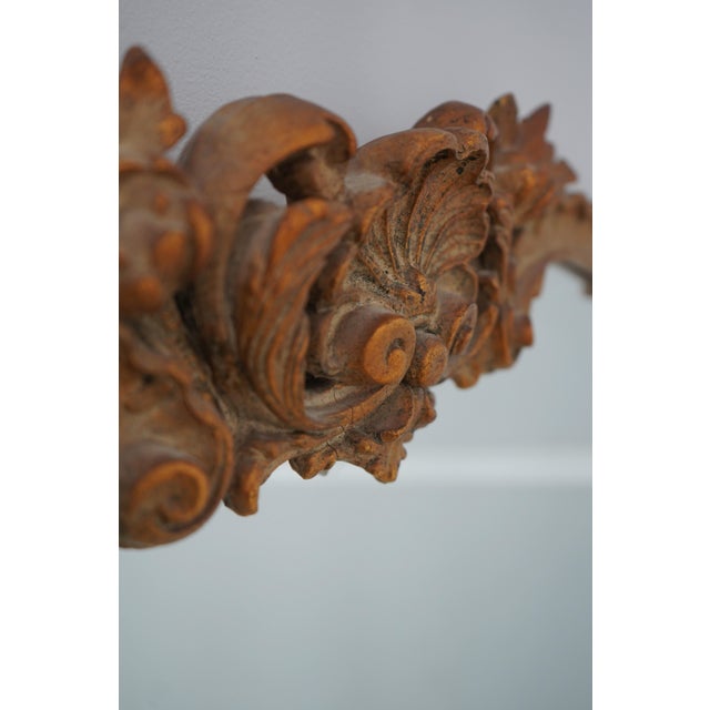 Friedman Brothers of Ny Vintage French Style Gold Mirror For Sale In Philadelphia - Image 6 of 10