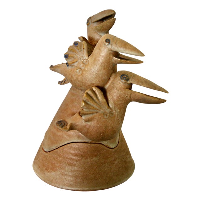 Pierre Koppe, Bird Box, 1979, Ceramic For Sale