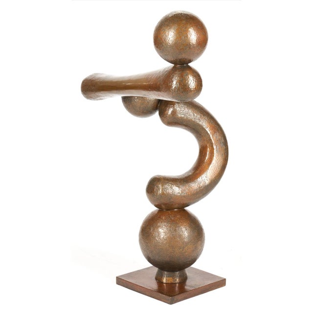 Late 20th Century Late 20th Century Andreas Loewy Bronze Sculpture, "Playtime" For Sale - Image 5 of 8