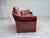 1980s Scandinavian 2-Seater Sofa in Pink Furniture Velour, 1980s For Sale - Image 5 of 17