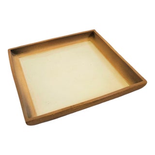 Kazuo Takiguchi Pottery Square Plate For Sale