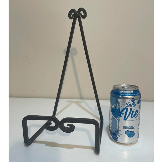 Wrought Iron Book Stand - Art Easel For Sale In Philadelphia - Image 6 of 7