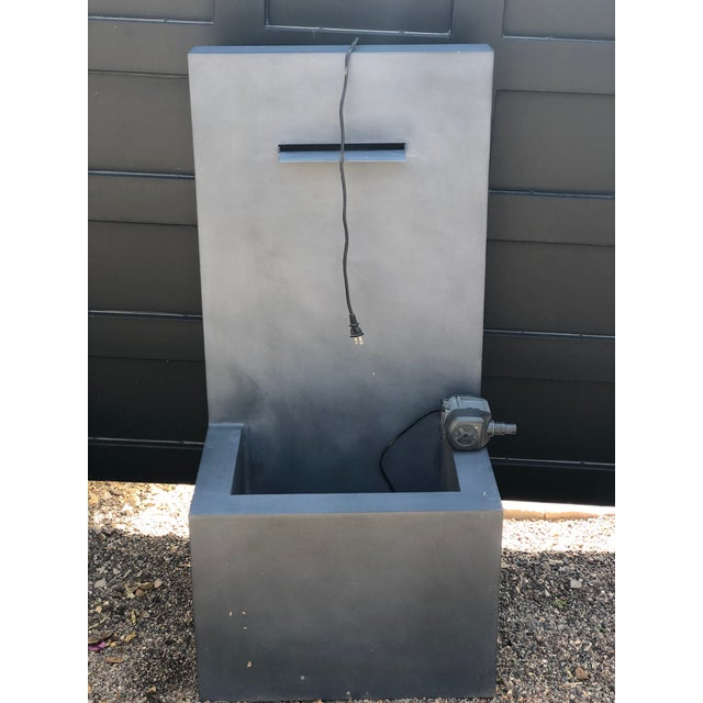 Weathered Zinc Outdoor Wall Fountain Chairish