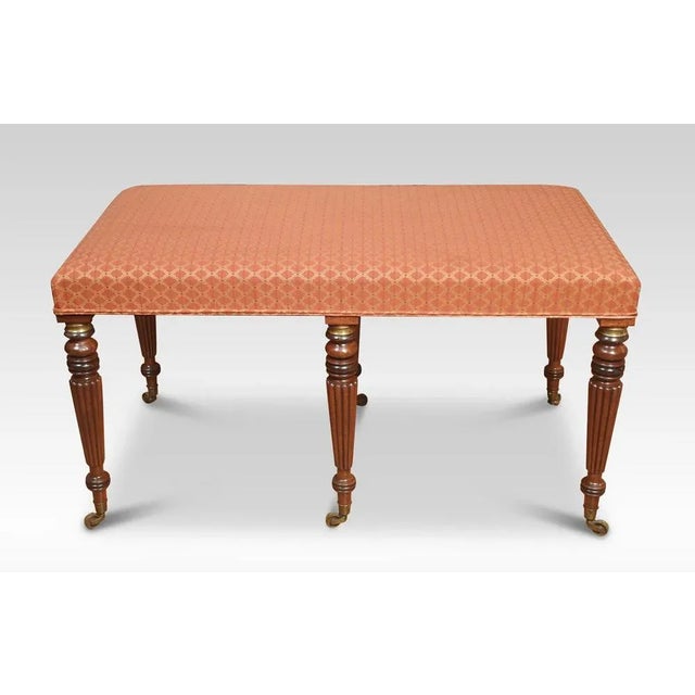 Brown Large Country House Stool For Sale - Image 8 of 8