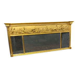 Early Nineteenth Century Gilt Classical Mirror Circa 1820