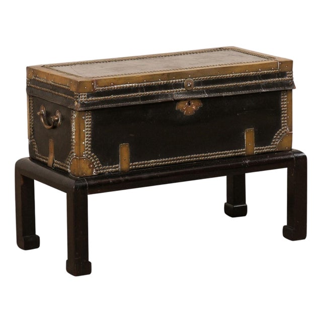 Chinese 19th C. Raised Trunk (Drinks Table) For Sale