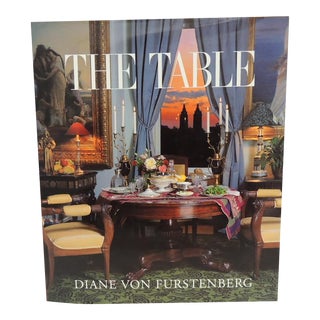 The Table Book by Diane Von Furstenberg Hardcover Book For Sale