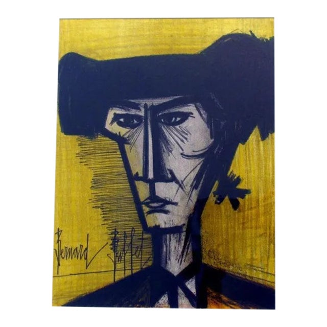Bernard Buffet Torero Original Lithograph 1967 For Sale