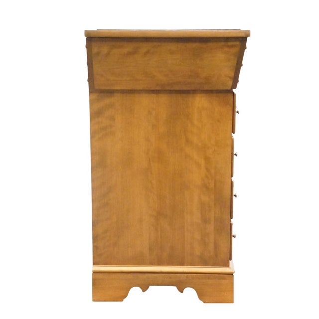 Ethan Allen Heirloom Nutmeg Maple Colonial Early American 40" Four Drawer Dry Sink Buffet 10-1605 For Sale - Image 16 of 16