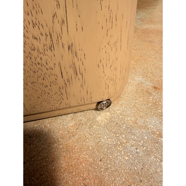 Contemporary Adrianna Hoyos Wood End Table For Sale - Image 3 of 3