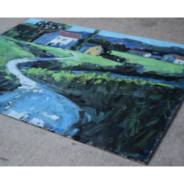 2020s Contemporary Landscape Impressionist Oil Painting For Sale - Image 5 of 11