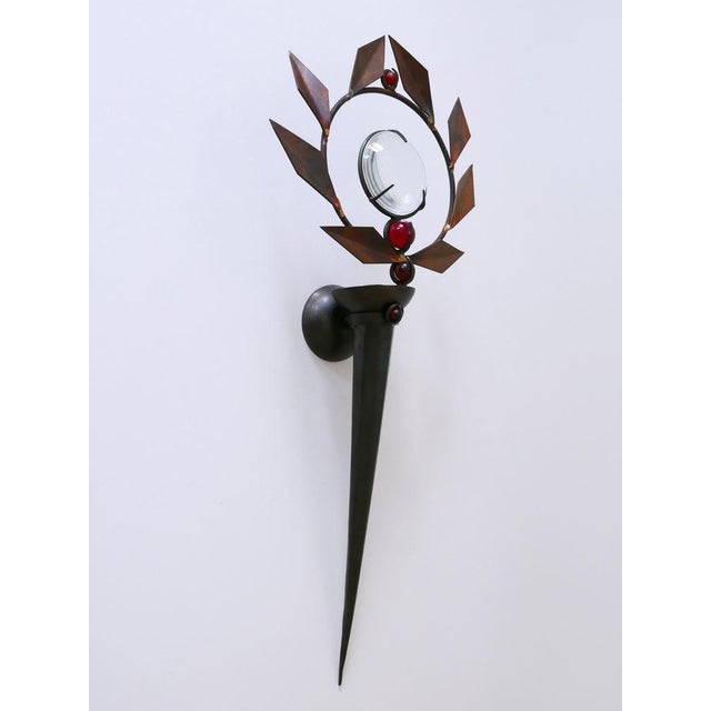 Metal Mark Brazier-Jones Candleholders Model Olympia by Mark Brazier-Jones, 1990s, Set of 2 For Sale - Image 7 of 18