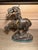 Plastic 1980s Bronze ‘End of the Trail’ Sculpture, Styled After Fraser.” For Sale - Image 7 of 12